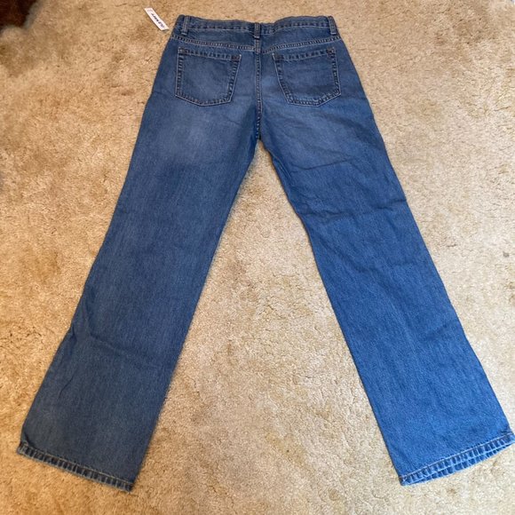 NWT Old Navy Boy Denim Jeans 18 Regular Loose Fit - Picture 1 of 10